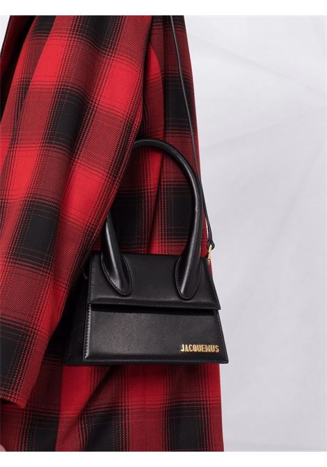 borsa le chiquito moyen donna nera in pelle JACQUEMUS | 213BA002-3000990