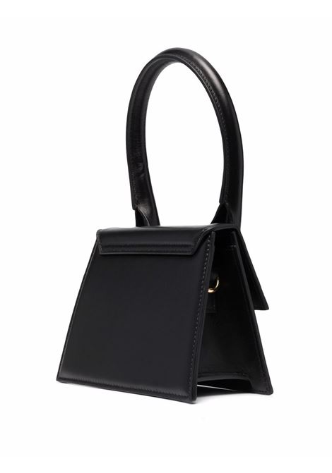 borsa le chiquito moyen donna nera in pelle JACQUEMUS | 213BA002-3000990