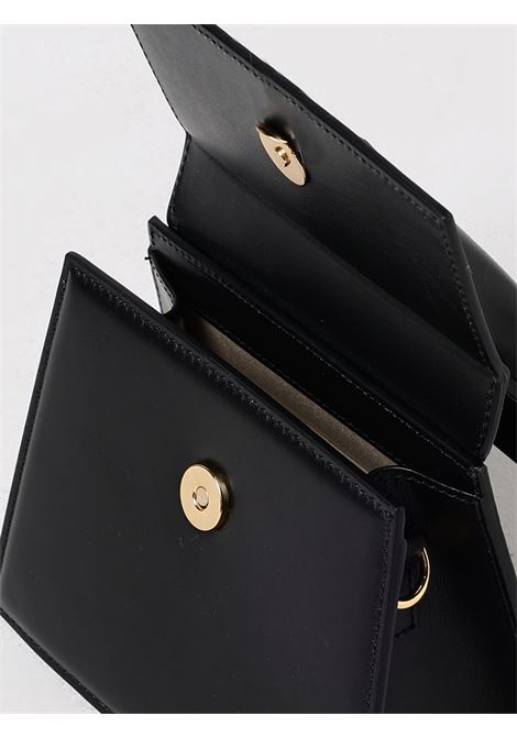borsa le chiquito moyen donna nera in pelle JACQUEMUS | 213BA002-3000990