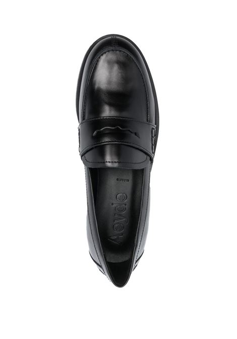 mocassini oscar donna neri AEYDE | A11-FL-OSCD25CH-223-800001