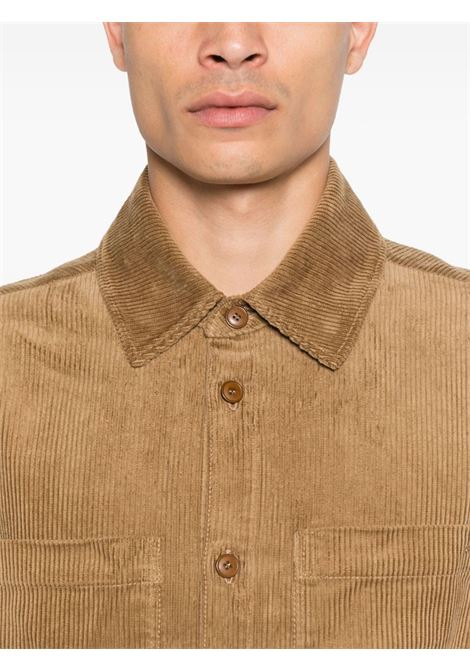 camicia leon uomo marrone APC | COHBB-H32019CAA