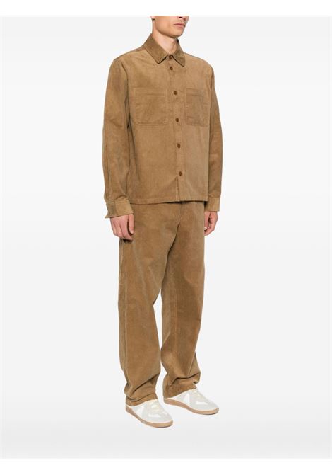 camicia leon uomo marrone APC | COHBB-H32019CAA