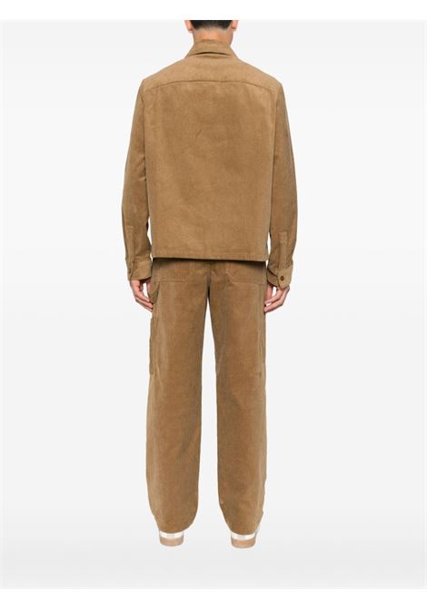 camicia leon uomo marrone APC | COHBB-H32019CAA
