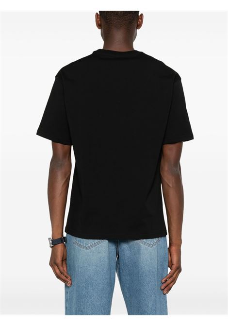 t-shirt boxy micro logo uomo nera APC | COHBW-H26386TZC