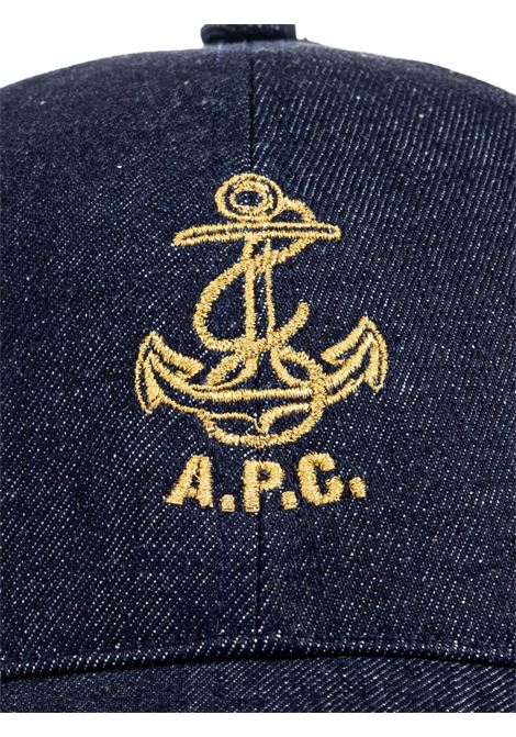 cappello charlie ancre unisex indigo APC | COHIZ-M24161IAI