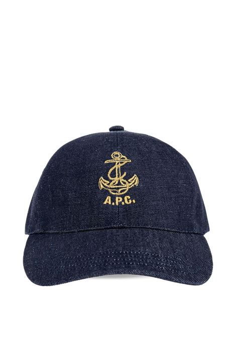 cappello charlie ancre unisex indigo APC | COHIZ-M24161IAI