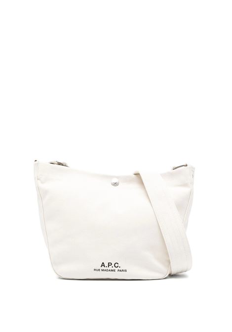borsa jurnal satchel unisex beige APC | PSAJZ-M67010BAA