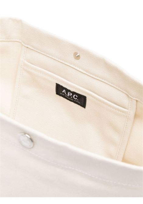 borsa jurnal satchel unisex beige APC | PSAJZ-M67010BAA