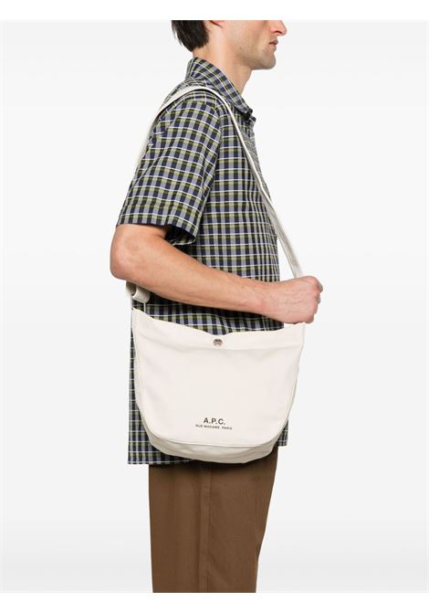borsa jurnal satchel unisex beige APC | PSAJZ-M67010BAA