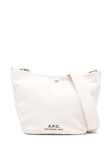 borsa jurnal satchel unisex beige APC | PSAJZ-M67010BAA