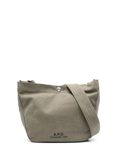 borsa jurnal satchel unisex khaki APC | PSAJZ-M67010JAA