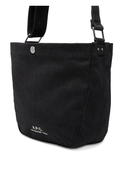 borsa jurnal satchel unisex nera APC | PSAJZ-M67010LZZ