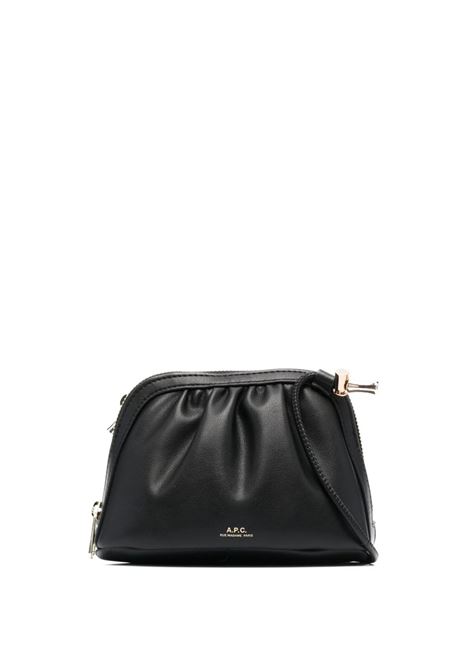 borsa ninon small drawstring donna nera APC | PUAAT-F61765LZZ