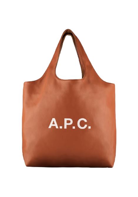 borsa ninon tote donna marrone APC | PUAAT-M61565CAD