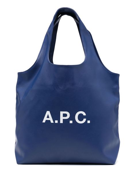 borsa ninon tote donna blu APC | PUAAT-M61565IAG