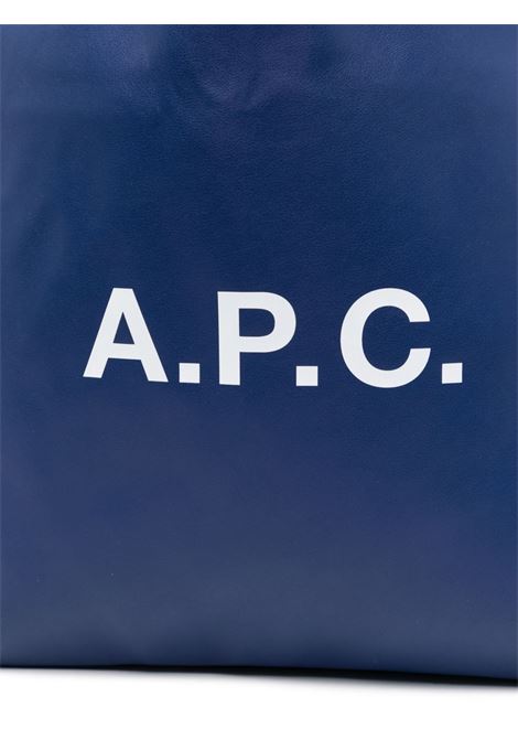 borsa ninon tote donna blu APC | PUAAT-M61565IAG