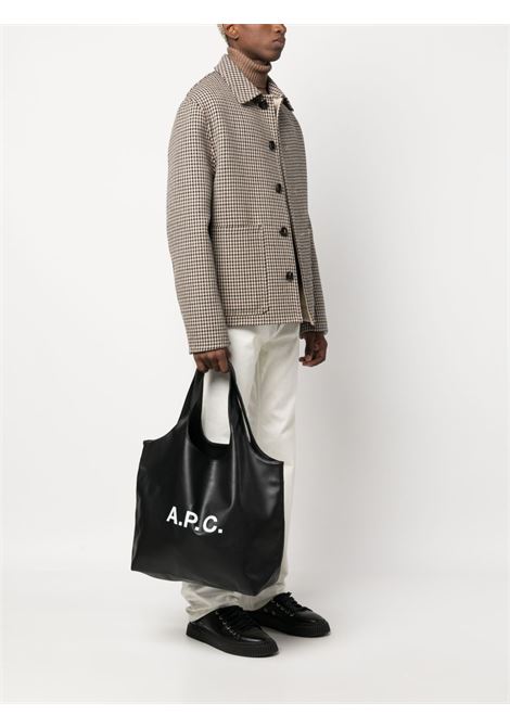 borsa ninon tote donna nera APC | PUAAT-M61565LZZ