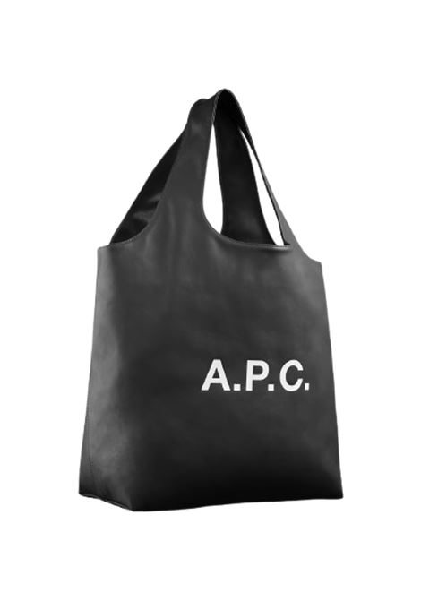borsa ninon tote donna nera APC | PUAAT-M61565LZZ