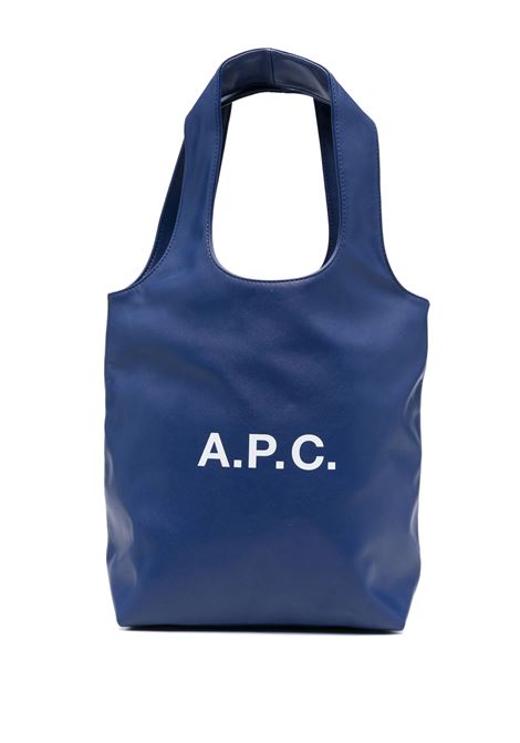borsa ninion small tote donna blue APC | PUAAT-M61861IAG