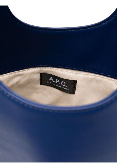 borsa ninion small tote donna blue APC | PUAAT-M61861IAG