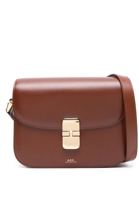 borsa grace small donna marrone APC | PXBMW-F61413CAD