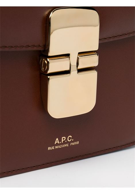 borsa grace mini donna marrone APC | PXBMW-F61515CAD