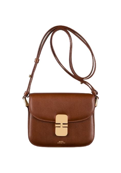 borsa grace mini donna marrone APC | PXBMW-F61515CAD