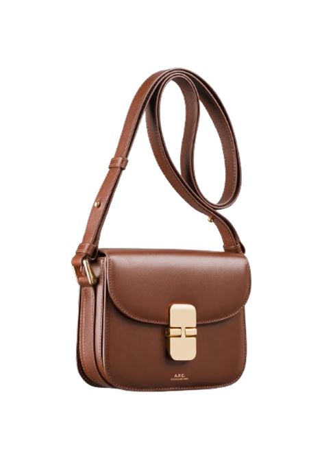 borsa grace mini donna marrone APC | PXBMW-F61515CAD