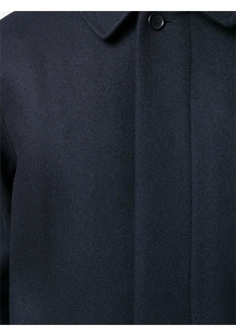 cappotto mac auster uomo navy APC | WOZAA-H01299PIA