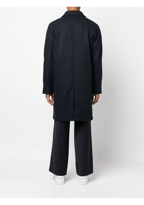 cappotto mac auster uomo navy APC | WOZAA-H01299PIA
