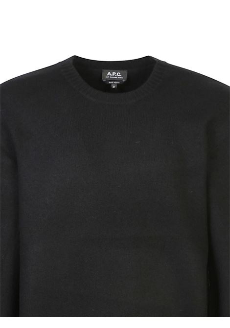 maglione edward uomo nero APC | WVBDJ-H23059LZZ