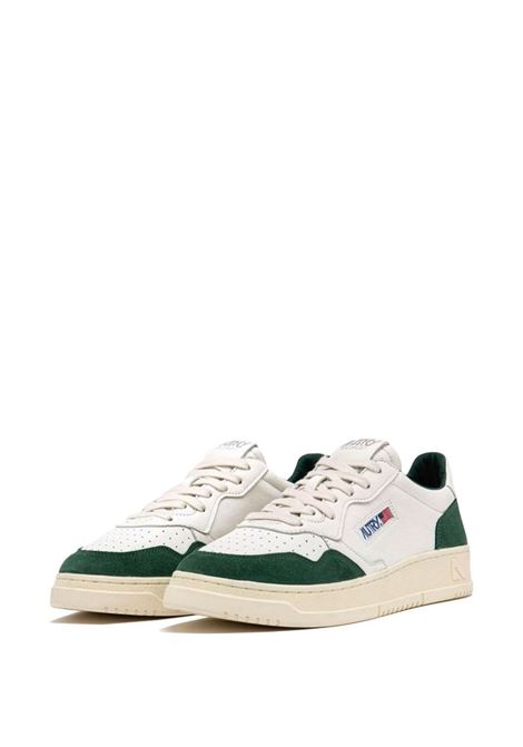 sneakers medalist low aulm gs42 uomo bianche e verdi AUTRY | AULMGS42