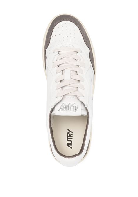 sneakers medalist low aulm gs45 uomo bianche e grigie AUTRY | AULMGS45