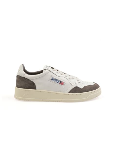 sneakers medalist low aulm gs45 uomo bianche e grigie AUTRY | AULMGS45