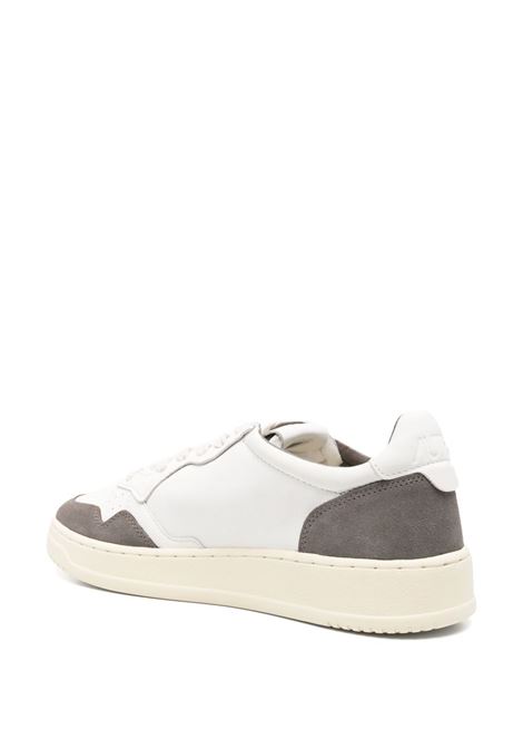 sneakers medalist low aulw gs45 donna bianche e grigie AUTRY | AULWGS45