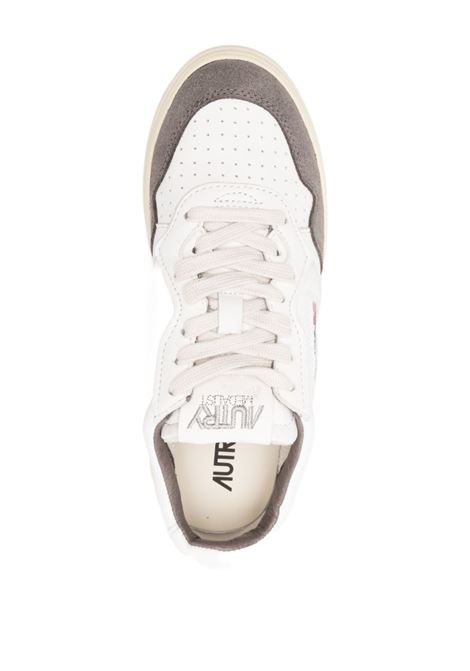 sneakers medalist low aulw gs45 donna bianche e grigie AUTRY | AULWGS45