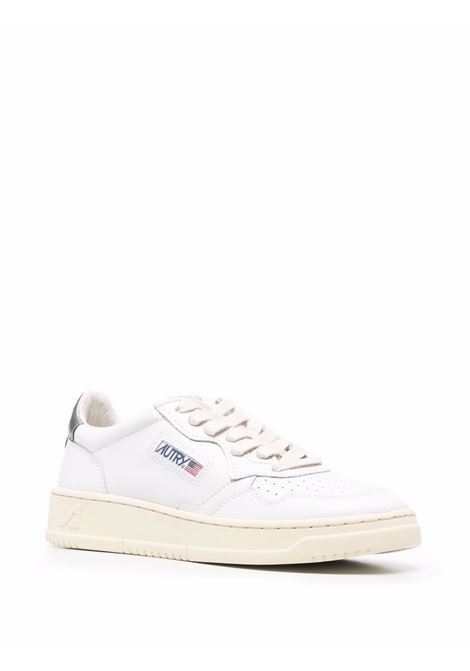 sneakers medalist low aulw ll05 donna bianche e argento AUTRY | AULWLL05