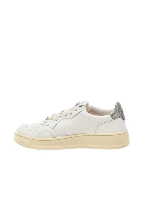 sneakers medalist low aulw ll05 donna bianche e argento AUTRY | AULWLL05