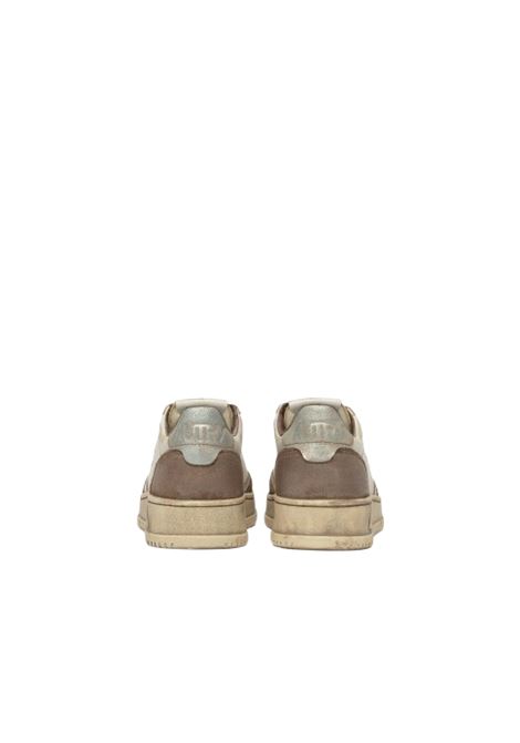 sneakers medalist low super vintage avlm ls09 uomo bianche e marroni AUTRY | AVLMLS09