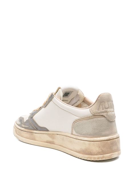 sneakers medalist low super vintage avlwmt06 donna bianche e grigie AUTRY | AVLWMT09