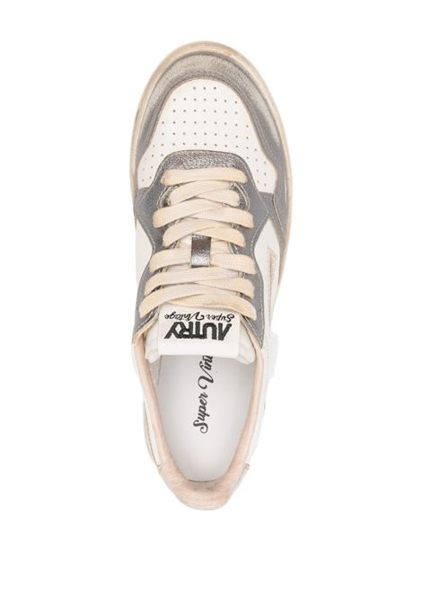 sneakers medalist low super vintage avlwmt06 donna bianche e grigie AUTRY | AVLWMT09