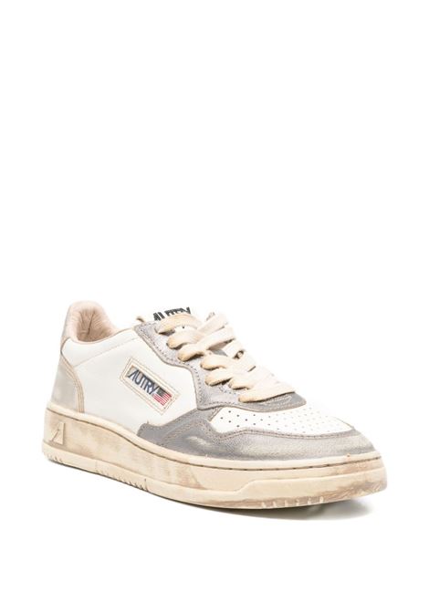 sneakers medalist low super vintage avlwmt06 donna bianche e grigie AUTRY | AVLWMT09