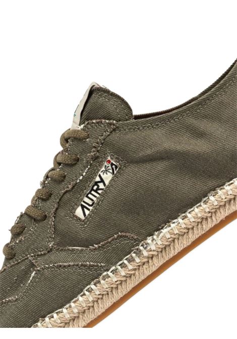 sneakers espadrillas sandy uomo verde militare AUTRY | ESLMCV04
