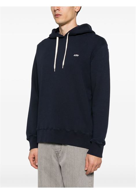 felpa con cappuccio uomo blu AUTRY | HOPMA2JB