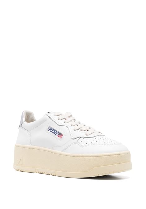 sneakers medalist ptl wll05 donna bianche e argento AUTRY | PTLWLL05