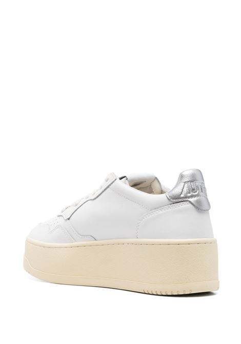 sneakers medalist ptl wll05 donna bianche e argento AUTRY | PTLWLL05