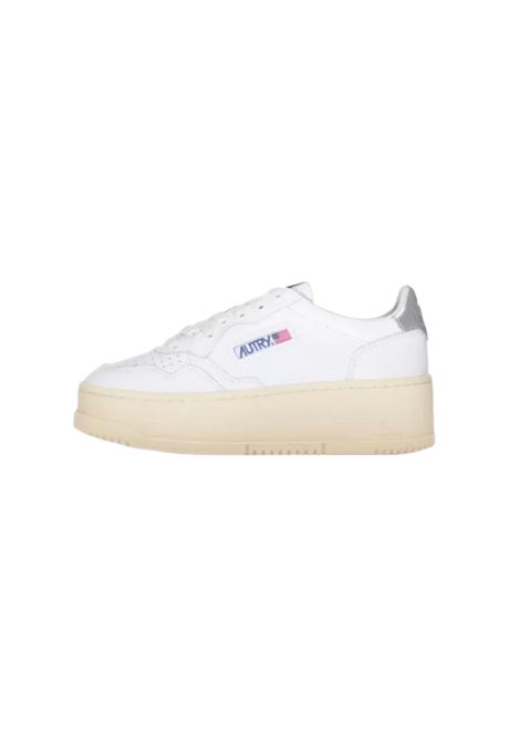 sneakers medalist ptl wll05 donna bianche e argento AUTRY | PTLWLL05