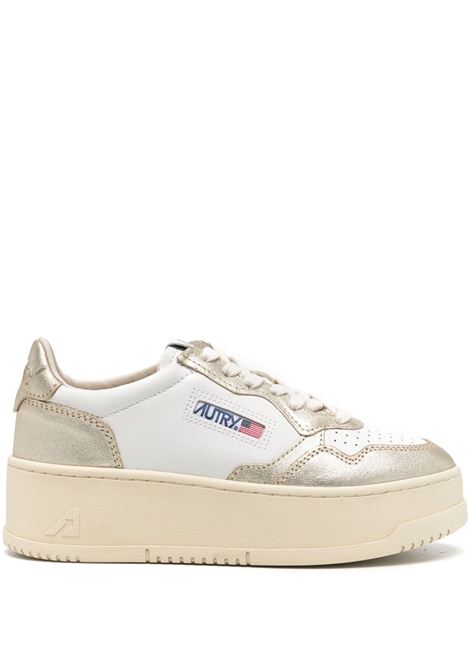 sneakers medalist ptl wwn16 donna bianche e oro AUTRY | PTLWWB16