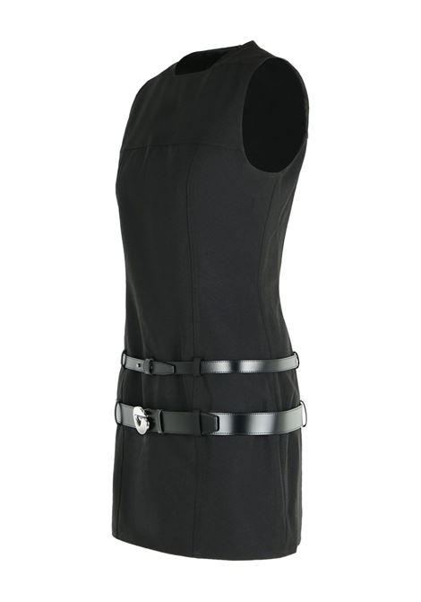 abito corto multi belt donna nero COPERNI | COPR214F3004BLK