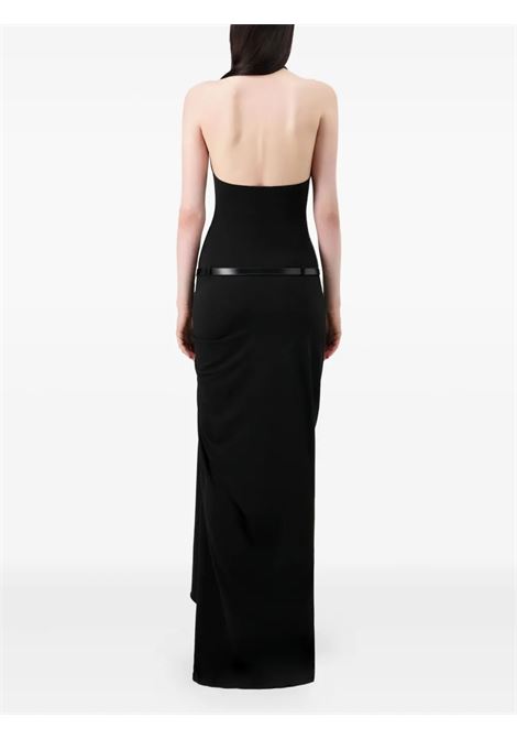 abito lungo suspended halterneck donna nero COPERNI | COPR238F5022BLK